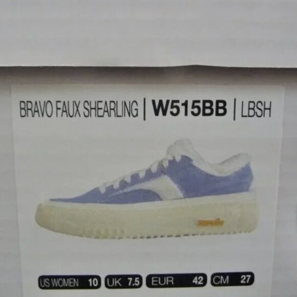 BRANDBLACK Bravo Faux Shearling Sneakers 10 - Picture 7 of 7